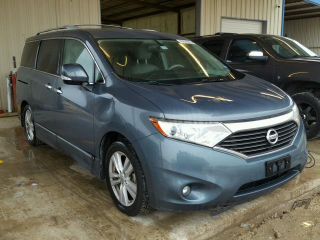 JN8AE2KP3C9031307 - 2012 NISSAN QUEST S GRAY photo 1