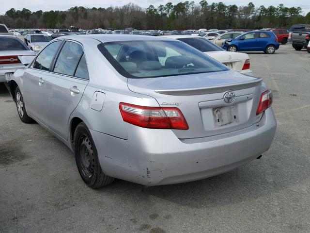 4T1BE46K28U228883 - 2008 TOYOTA CAMRY CE GRAY photo 3