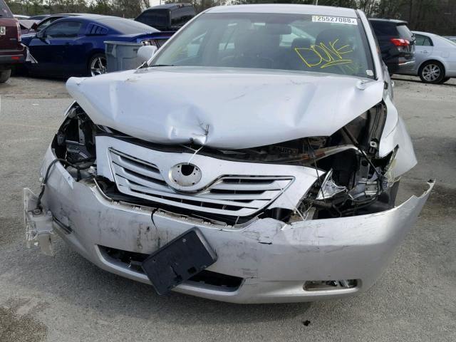 4T1BE46K28U228883 - 2008 TOYOTA CAMRY CE GRAY photo 9