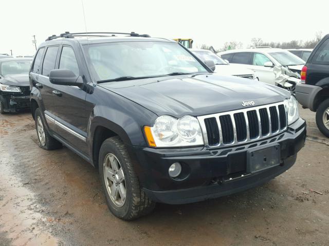 1J8HR58285C728448 - 2005 JEEP GRAND CHER BLACK photo 1