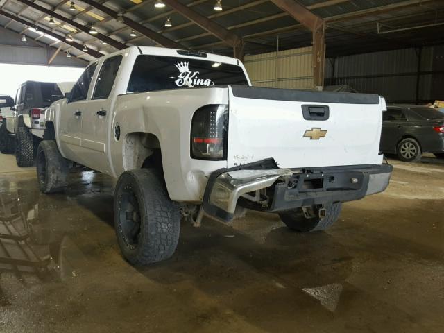 3GCEC13C98G193541 - 2008 CHEVROLET SILVERADO WHITE photo 3