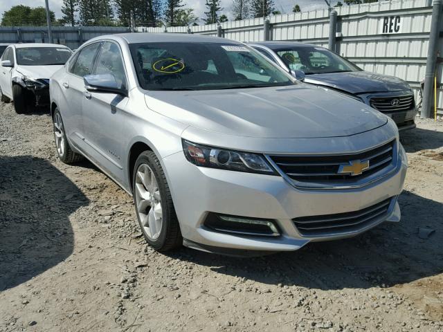 2G1155SL0F9183868 - 2015 CHEVROLET IMPALA LTZ SILVER photo 1