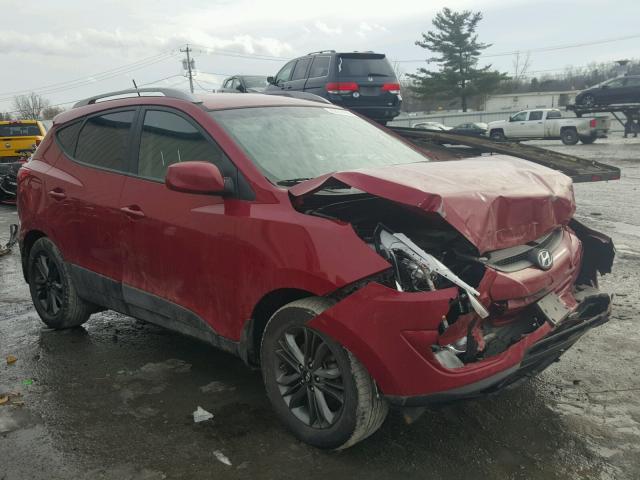 KM8JUCAG1FU052269 - 2015 HYUNDAI TUCSON LIM RED photo 1