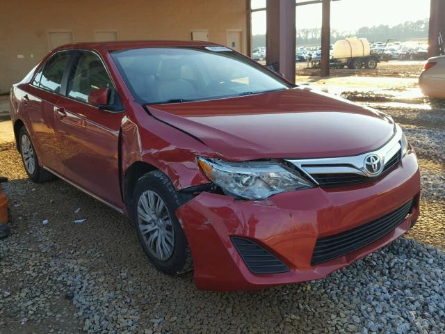 4T4BF1FK0CR174851 - 2012 TOYOTA CAMRY BASE RED photo 1