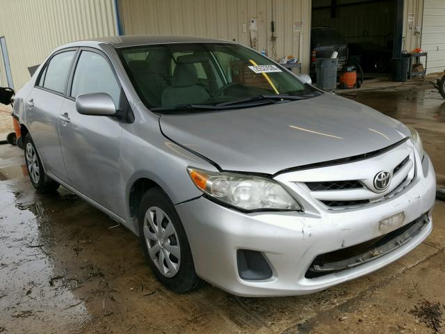 2T1BU4EE3BC613876 - 2011 TOYOTA COROLLA BA SILVER photo 1