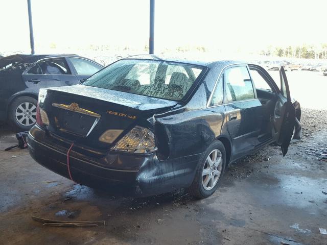 4T1BF28B7YU047471 - 2000 TOYOTA AVALON XL BLACK photo 4