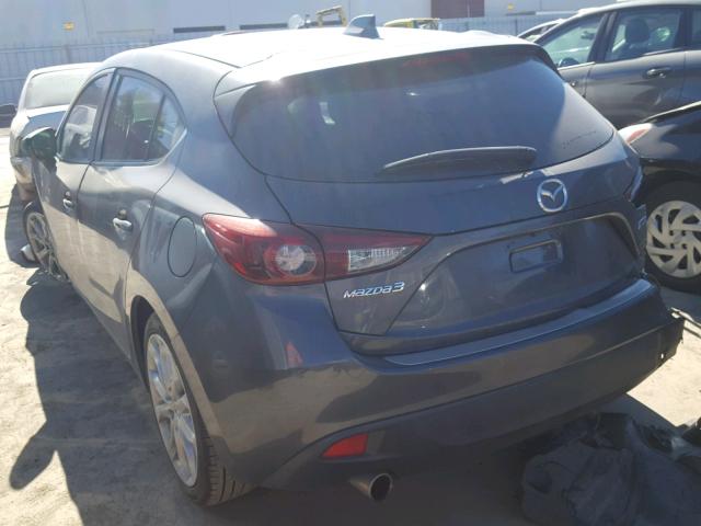 JM1BM1M30F1256360 - 2015 MAZDA 3 GRAND TO GRAY photo 3