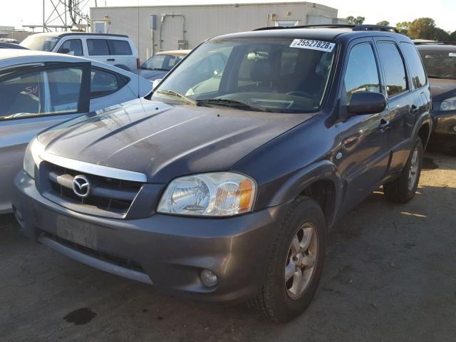 4F2YZ92Z45KM48990 - 2005 MAZDA TRIBUTE I GRAY photo 2