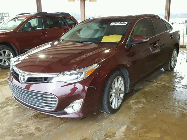 4T1BK1EB3DU027366 - 2013 TOYOTA AVALON BAS MAROON photo 2