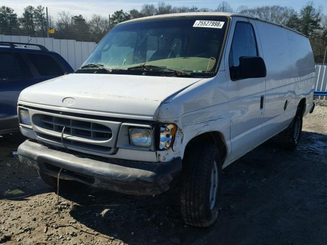 1FTNS24L52HB56989 - 2002 FORD ECONOLINE WHITE photo 2