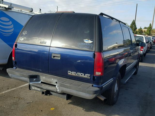 3GNFK16R3VG160075 - 1997 CHEVROLET SUBURBAN K BLUE photo 4