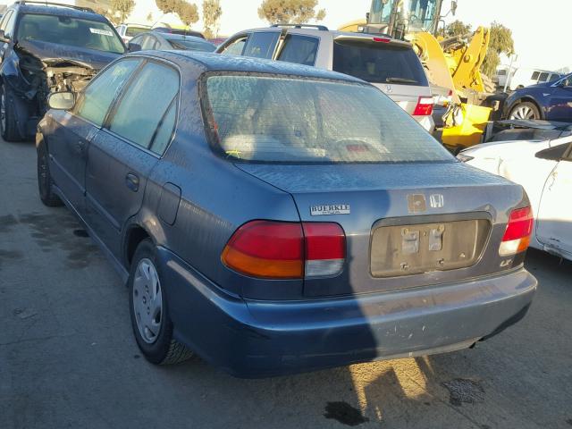 2HGEJ6675TH520951 - 1996 HONDA CIVIC LX GRAY photo 3