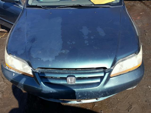 1HGCG66552A032195 - 2002 HONDA ACCORD LX GREEN photo 7