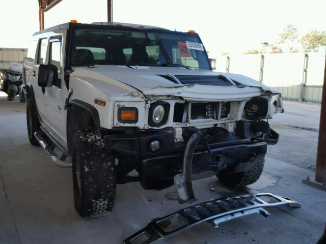 5GRGN23U97H108007 - 2007 HUMMER H2 WHITE photo 1