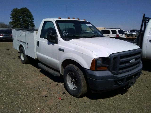 1FDSF34506EA76212 - 2006 FORD F350 SRW S WHITE photo 1