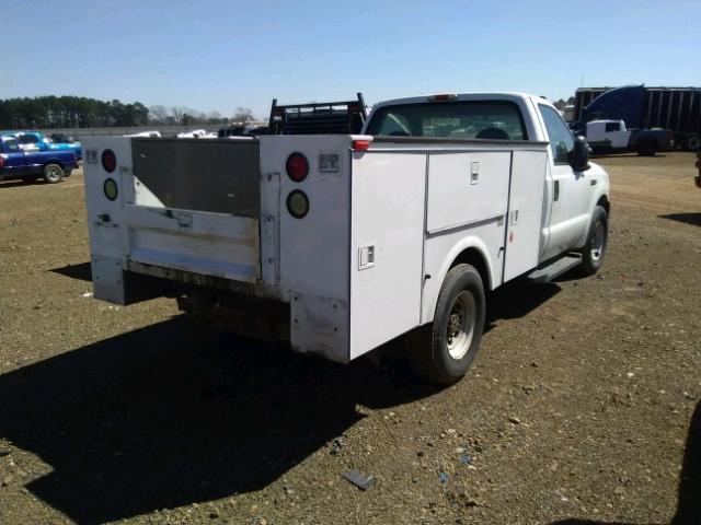 1FDSF34506EA76212 - 2006 FORD F350 SRW S WHITE photo 4