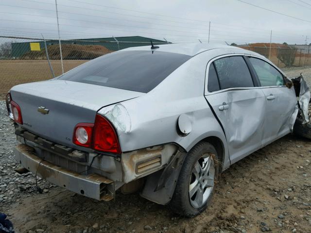 1G1ZG57B49F222941 - 2009 CHEVROLET MALIBU LS ვერცხლისფერი ფოტო 4