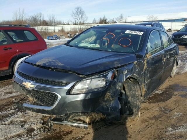 1G11B5SL5EF289490 - 2014 CHEVROLET MALIBU LS BLACK photo 2