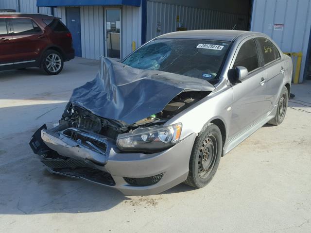 JA32U2FU2CU008261 - 2012 MITSUBISHI LANCER ES/ GRAY photo 2