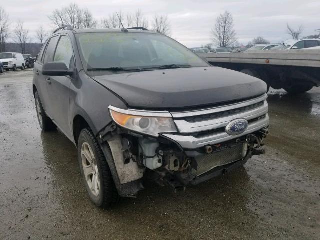 2FMDK4GC3EBA01308 - 2014 FORD EDGE SE BLACK photo 1