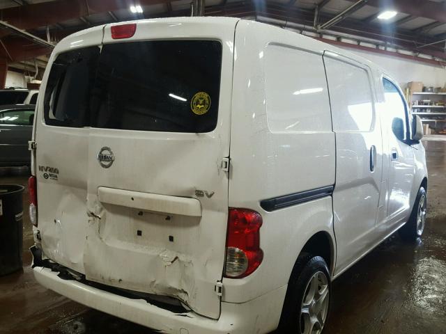 3N6CM0KNXEK692307 - 2014 NISSAN NV200 2.5S WHITE photo 4