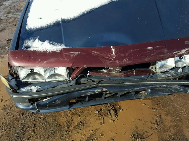 2G3AL54N5L2362259 - 1990 OLDSMOBILE CUTLASS CI BLUE photo 9