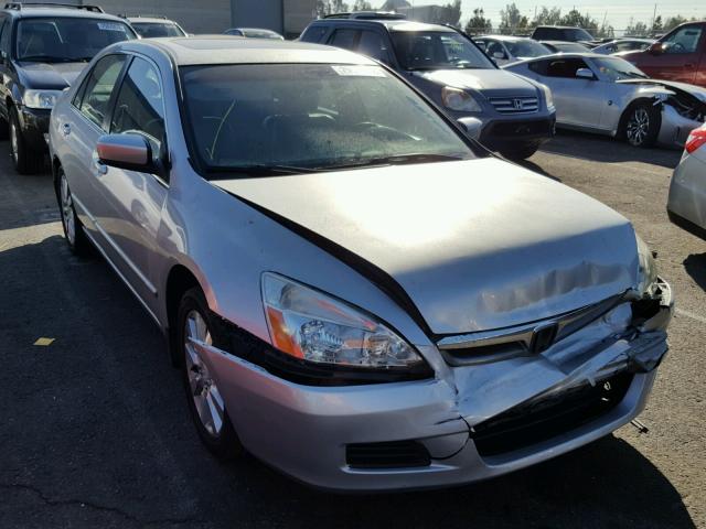 1HGCM66586A035817 - 2006 HONDA ACCORD EX SILVER photo 1