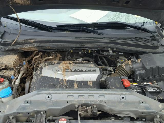 2HNYD28298H539467 - 2008 ACURA MDX GRAY photo 7