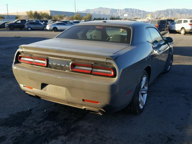 2C3CDZBT8HH659081 - 2017 DODGE CHALLENGER GRAY photo 4