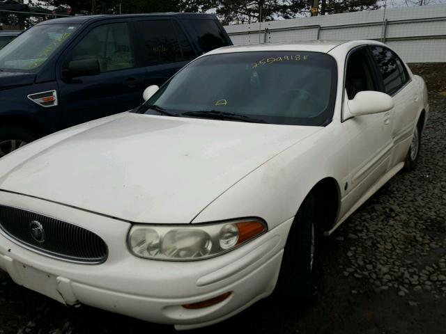 1G4HP52K55U120849 - 2005 BUICK LESABRE CU WHITE photo 2