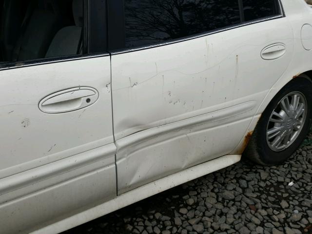 1G4HP52K55U120849 - 2005 BUICK LESABRE CU WHITE photo 9