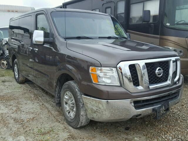 5BZBF0AA7EN160952 - 2014 NISSAN NV 3500 CHARCOAL photo 1