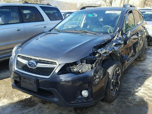 JF2GPALC5GH303455 - 2016 SUBARU CROSSTREK GRAY photo 2