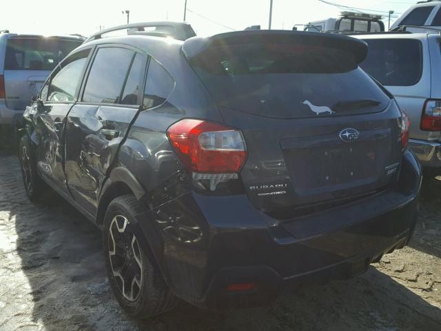 JF2GPALC5GH303455 - 2016 SUBARU CROSSTREK GRAY photo 3