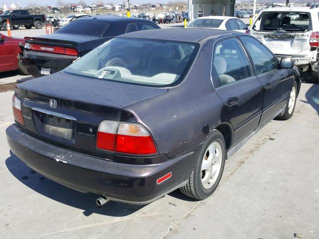 1HGCD5601VA060328 - 1997 HONDA ACCORD SE PURPLE photo 4