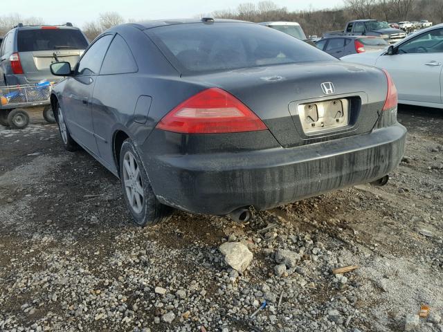 1HGCM82684A022704 - 2004 HONDA ACCORD EX BLACK photo 3