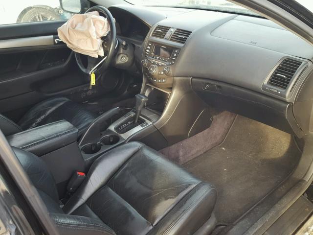 1HGCM82684A022704 - 2004 HONDA ACCORD EX BLACK photo 5