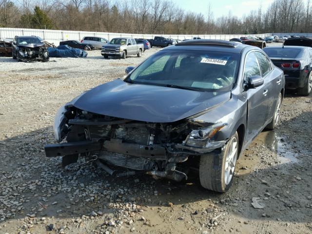 1N4AA5AP6AC808420 - 2010 NISSAN MAXIMA S GRAY photo 2