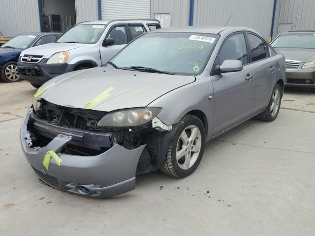 JM1BK123061453649 - 2006 MAZDA 3 S GRAY photo 2