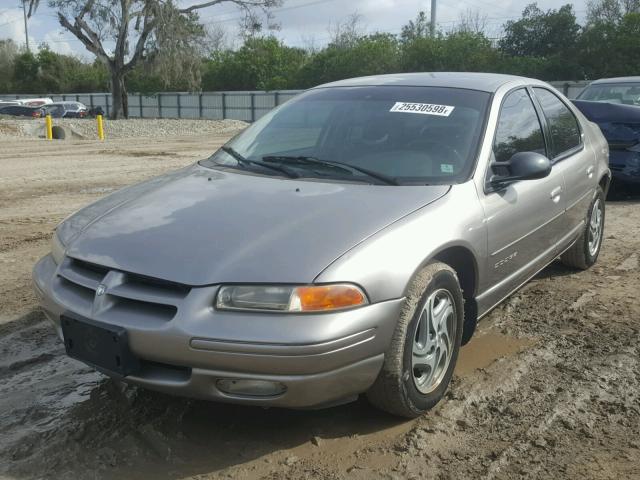 1B3EJ56H3WN119896 - 1998 DODGE STRATUS ES GRAY photo 2