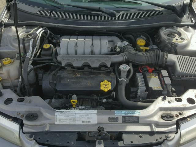 1B3EJ56H3WN119896 - 1998 DODGE STRATUS ES GRAY photo 7