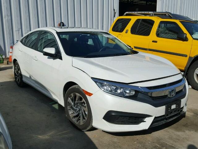 2HGFC2F71GH567827 - 2016 HONDA CIVIC EX WHITE photo 1