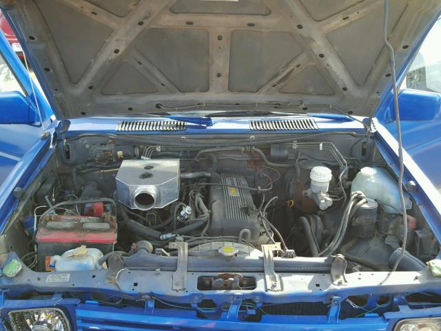 1N6SD11S2LC365203 - 1990 NISSAN D21 SHORT BLUE photo 7