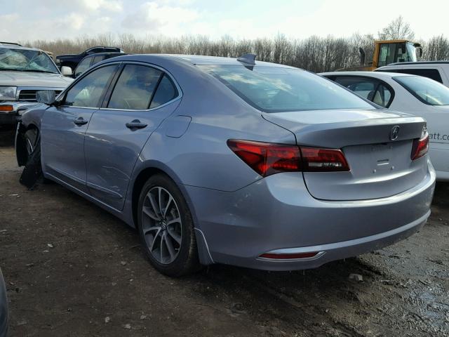 19UUB2F54GA002480 - 2016 ACURA TLX TECH GRAY photo 3