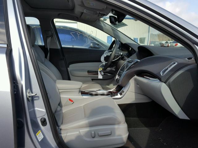 19UUB2F54GA002480 - 2016 ACURA TLX TECH GRAY photo 5