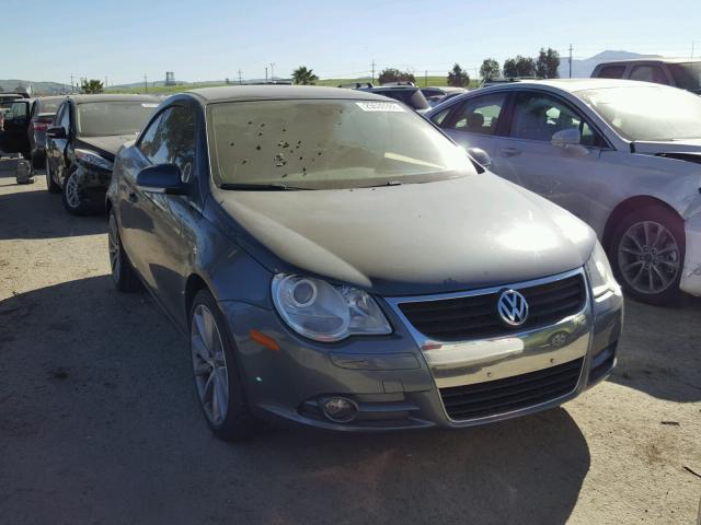 WVWDA71F87V053004 - 2007 VOLKSWAGEN EOS 2.0T S GRAY photo 1