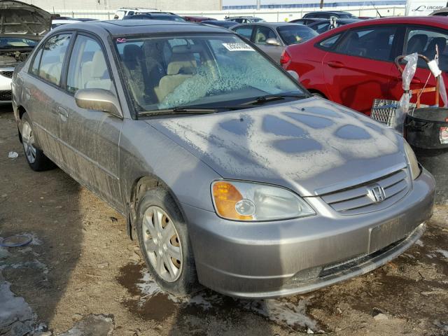 1HGES26713L019550 - 2003 HONDA CIVIC EX ვერცხლისფერი ფოტო 1