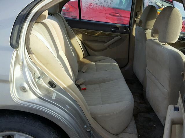 1HGES26713L019550 - 2003 HONDA CIVIC EX ვერცხლისფერი ფოტო 6