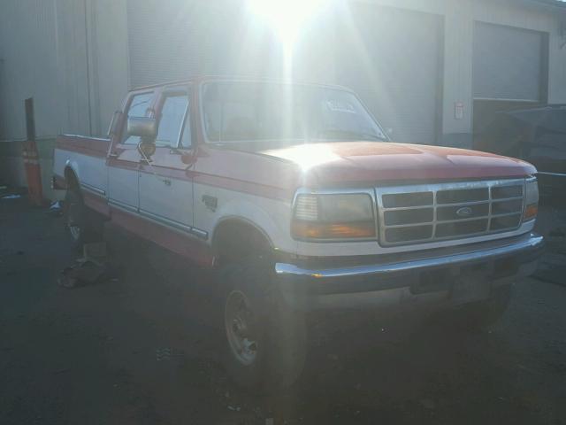 1FTJW36F7VEB19674 - 1997 FORD F350 RED photo 1