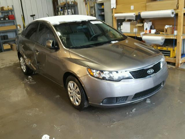 KNAFU4A26B5417681 - 2011 KIA FORTE EX GRAY photo 1